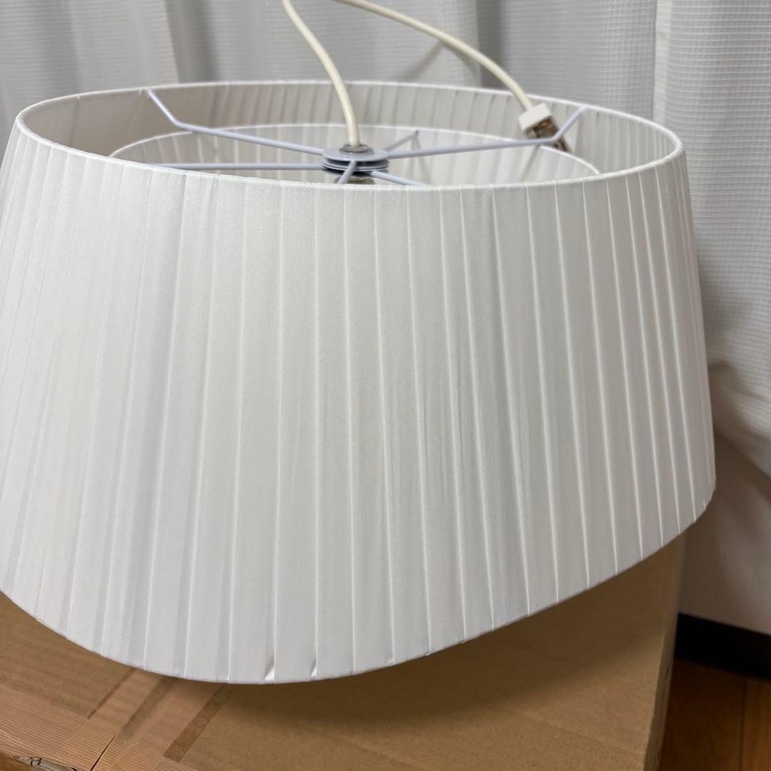 【未使用】ART OF BLACK ペンダントライト プリーツシェード E26