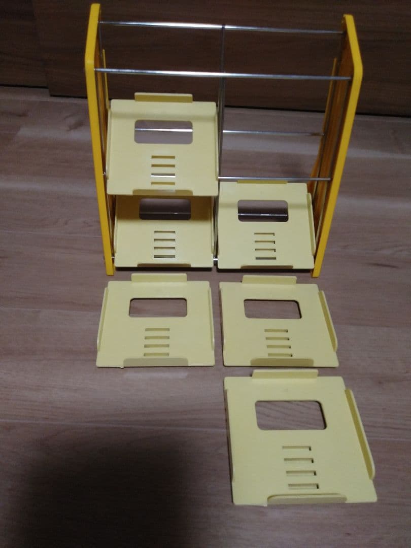 昭和レトロ　チロルチョコ　３段陳列ケース　棚　ラック