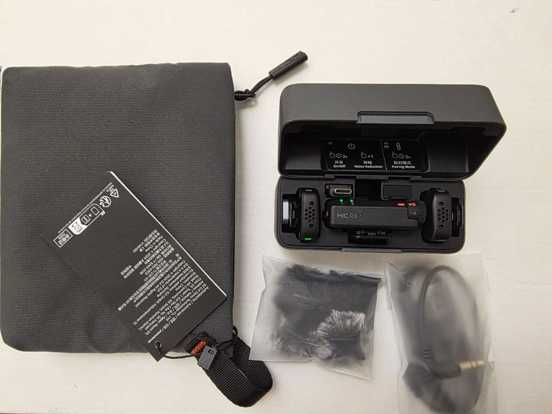 DJI Mic Mini　ピンマイク ワイヤレス 無線マイク