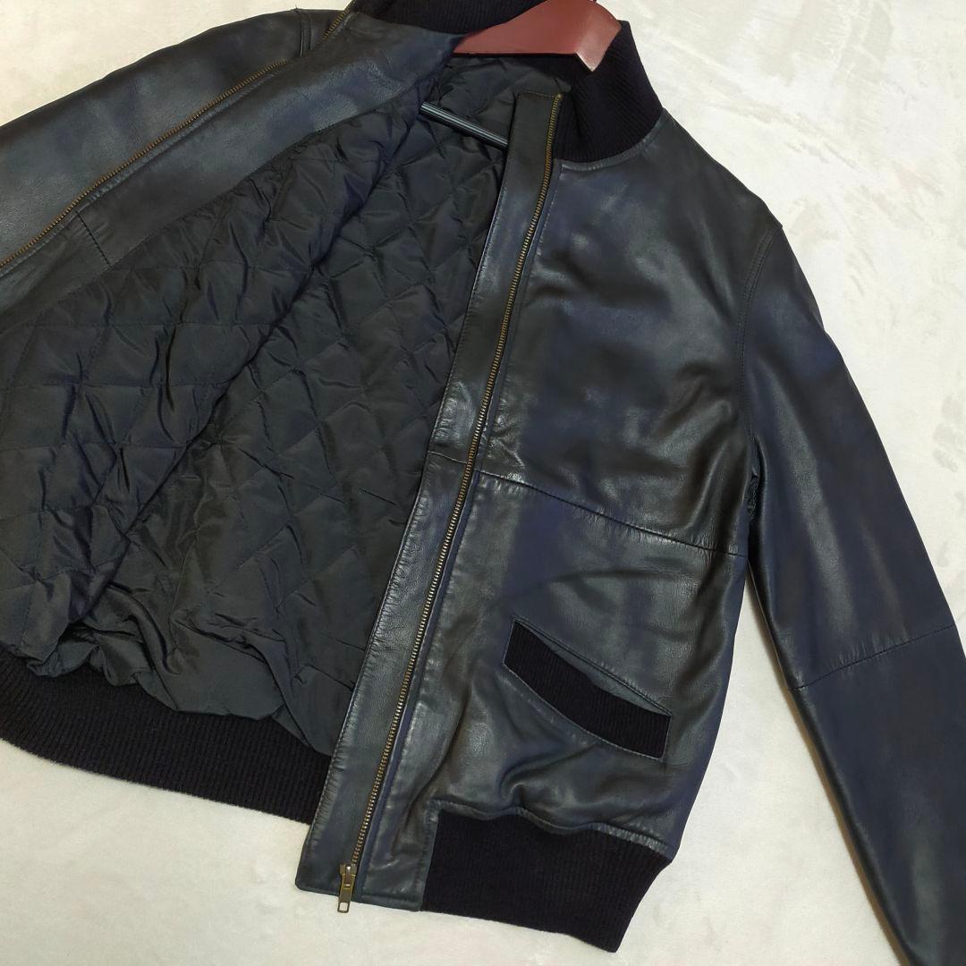 A.P.C.　羊革　レザージャケット　ライダースジャケット