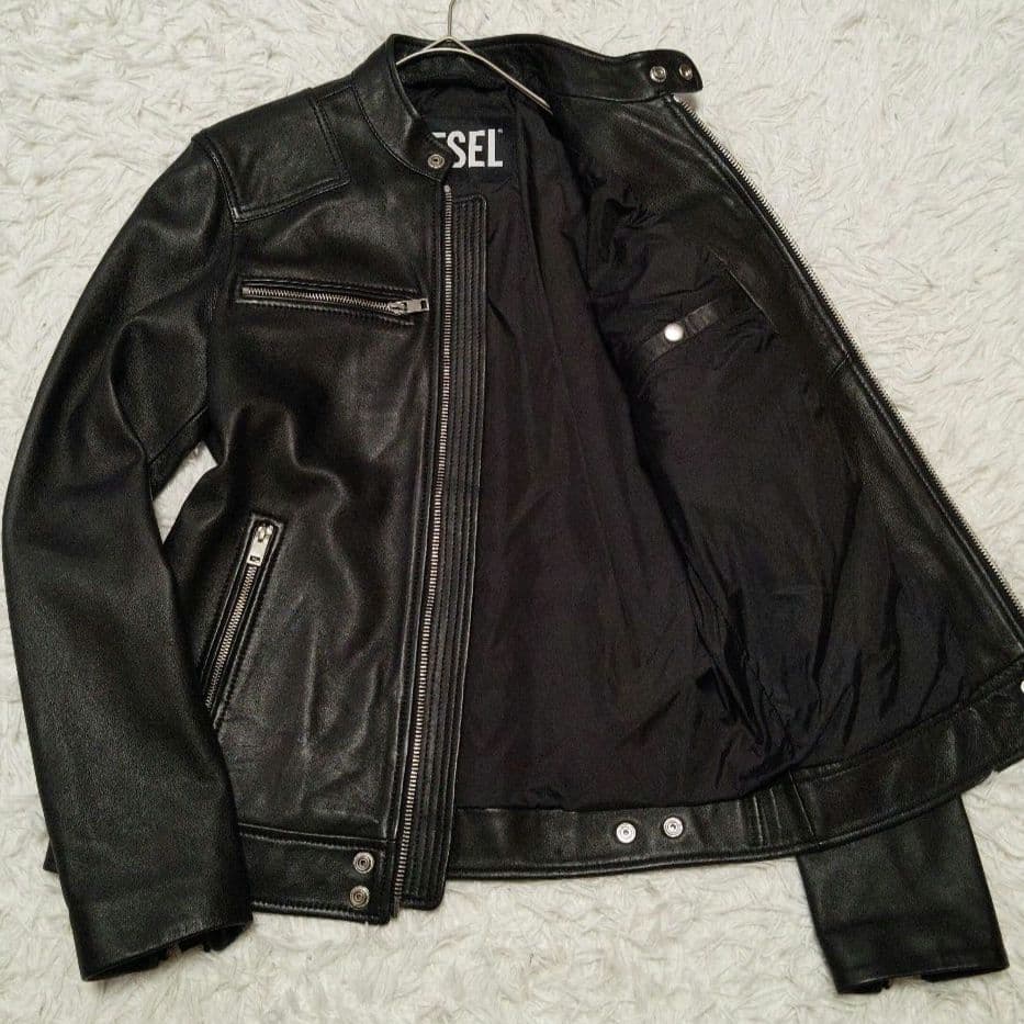 【まさや】ディーゼル☆現行　ラムレザー　QRコード　羊革