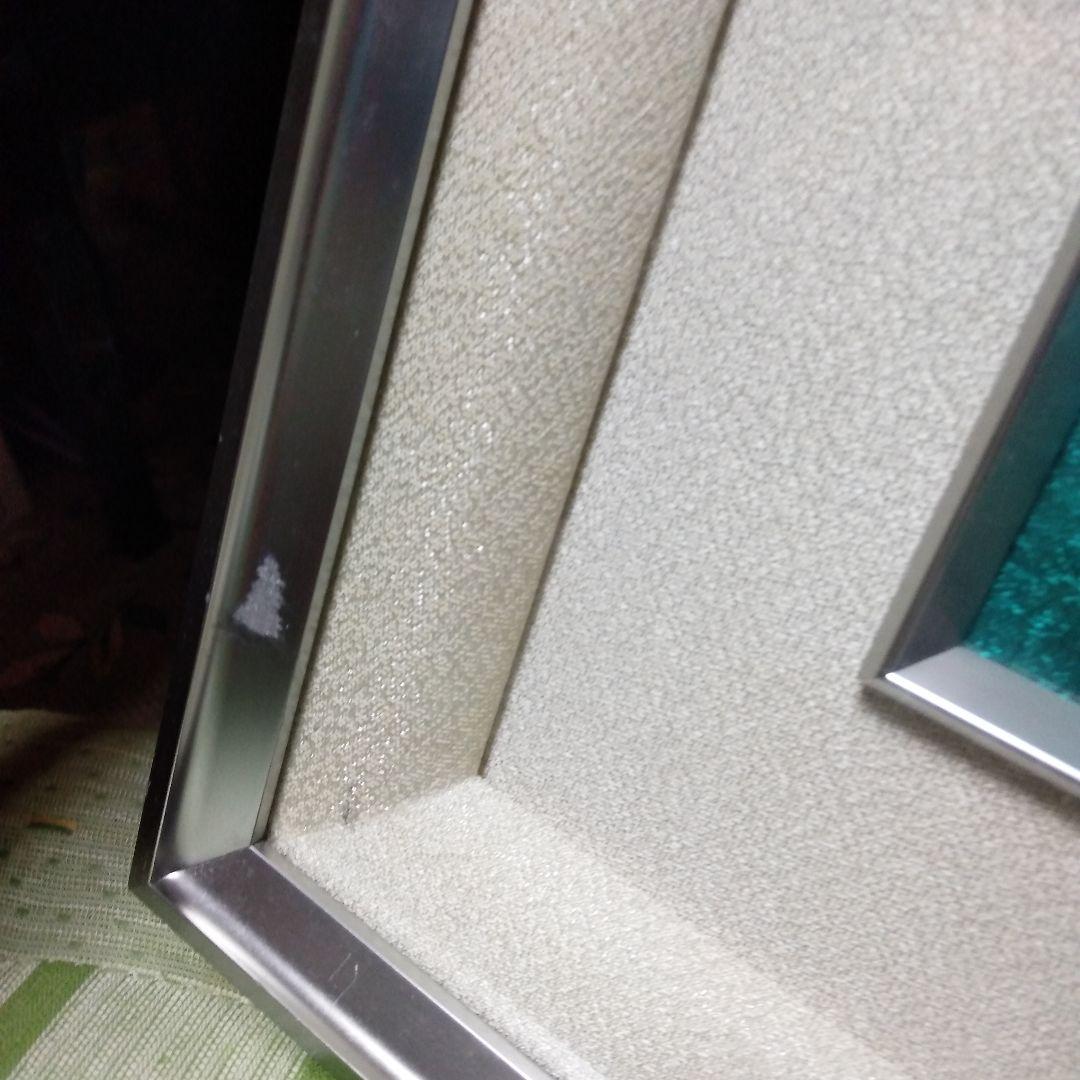 美品　鶴の陶板画