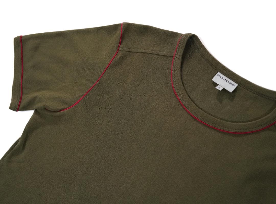 ライカ期 日本製 90s DRIES VAN NOTEN パイピング Tシャツ