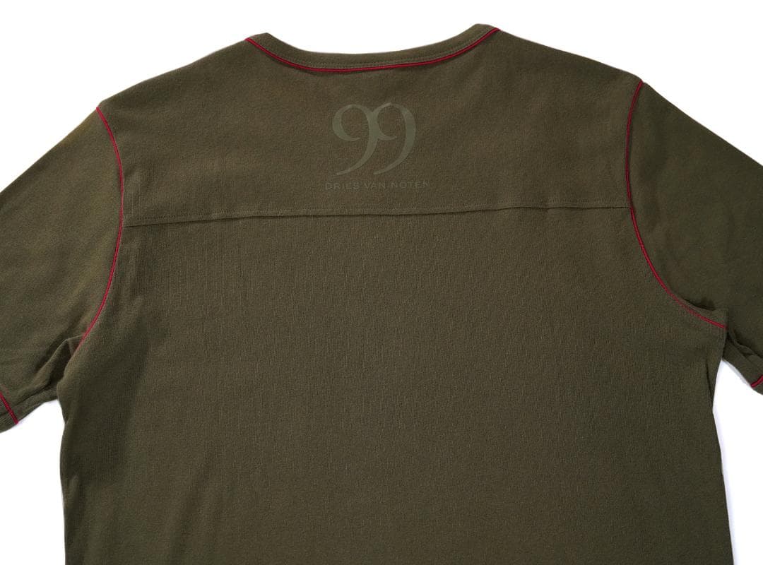 ライカ期 日本製 90s DRIES VAN NOTEN パイピング Tシャツ