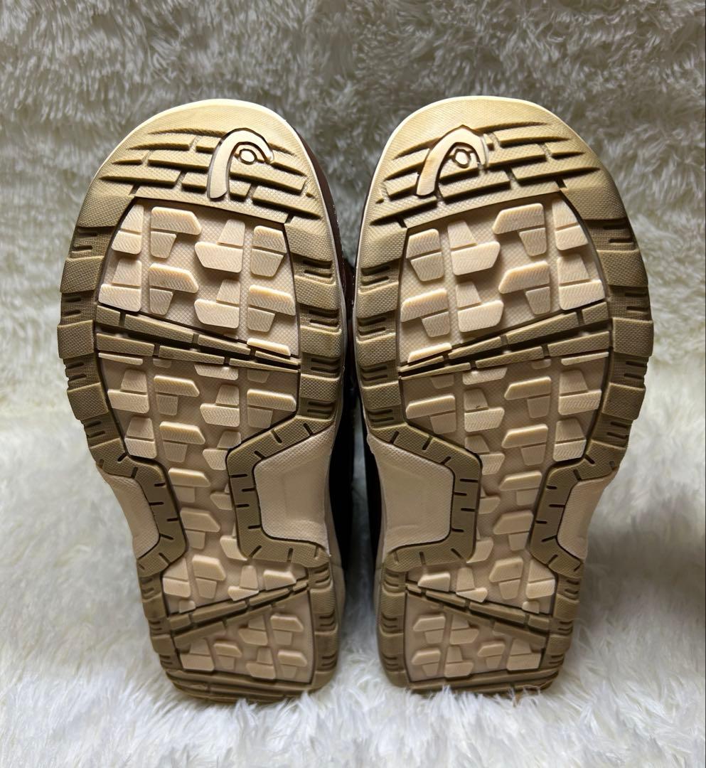 【美品】HEAD【TRUE BOA】26㎝　ヘッド　スノーボードブーツ　ブラウン