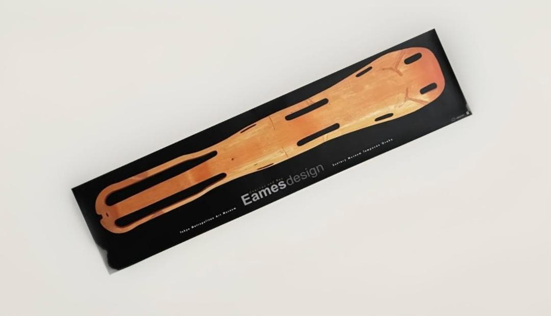 イームズ展 レッグスプリント ポスター eames ハーマンミラー 新品
