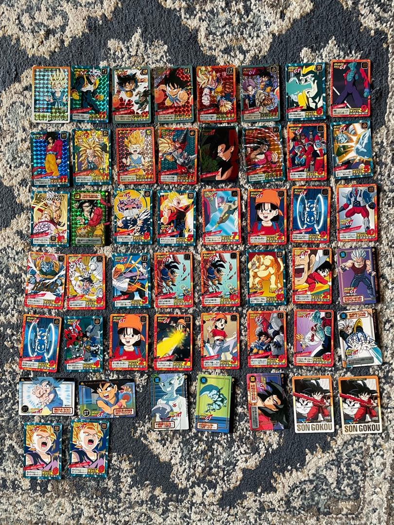 ドラゴンボール GT トレーディングカード コレクション49枚セット