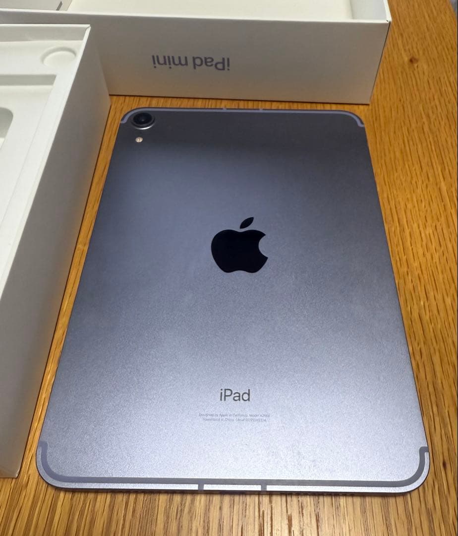 iPad mini 6 256GB Wi-Fi＋Cellular パープル