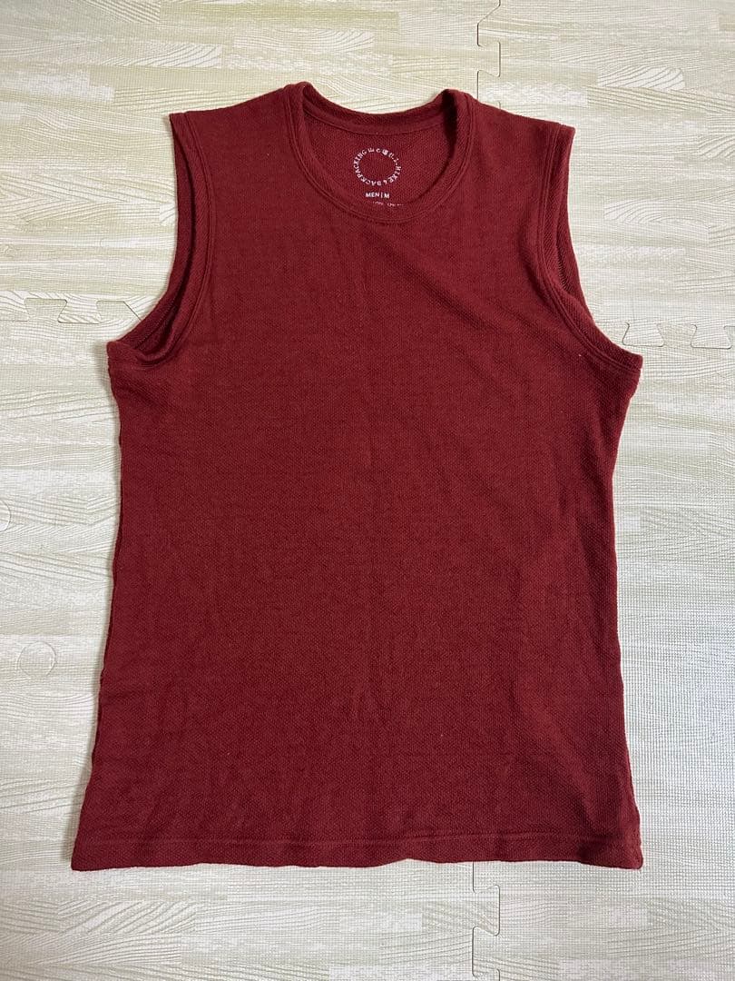 山と道 DF Mesh Merino Sleeveless Mens M サイズ
