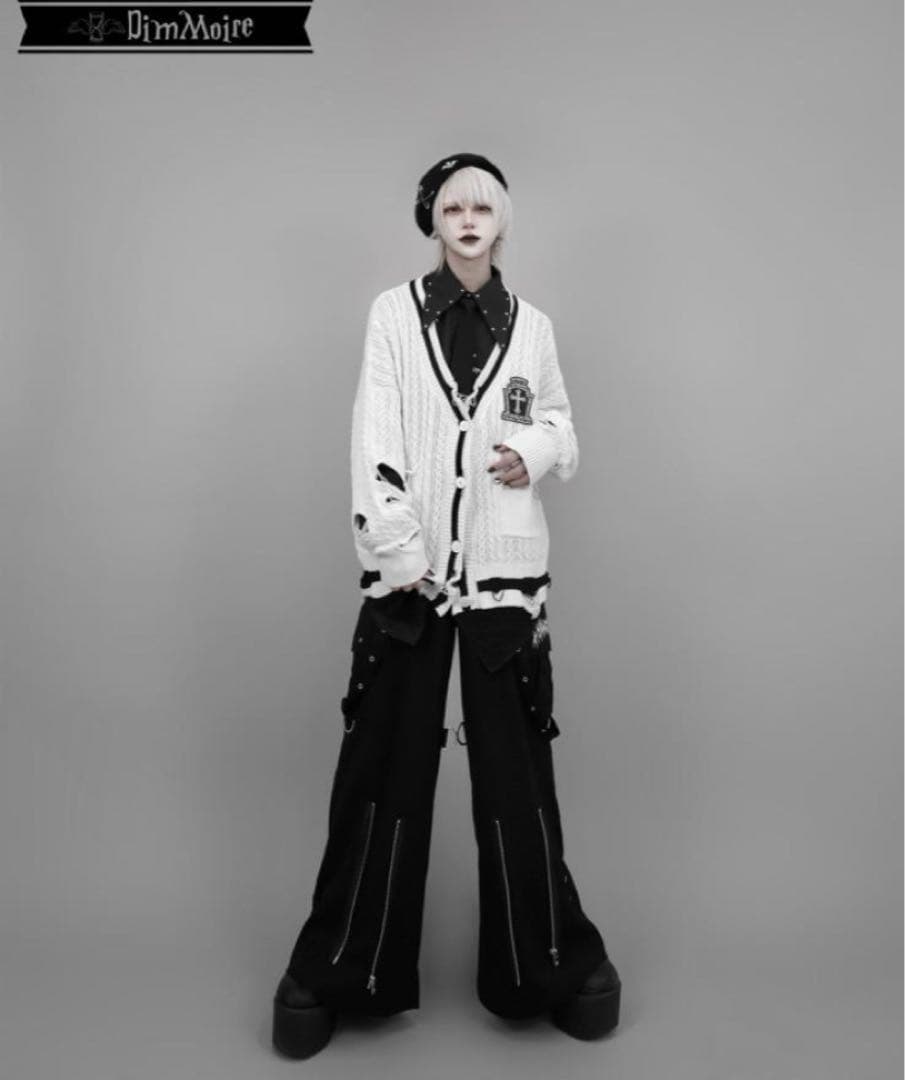 DimMoire ブラックワークパンツ