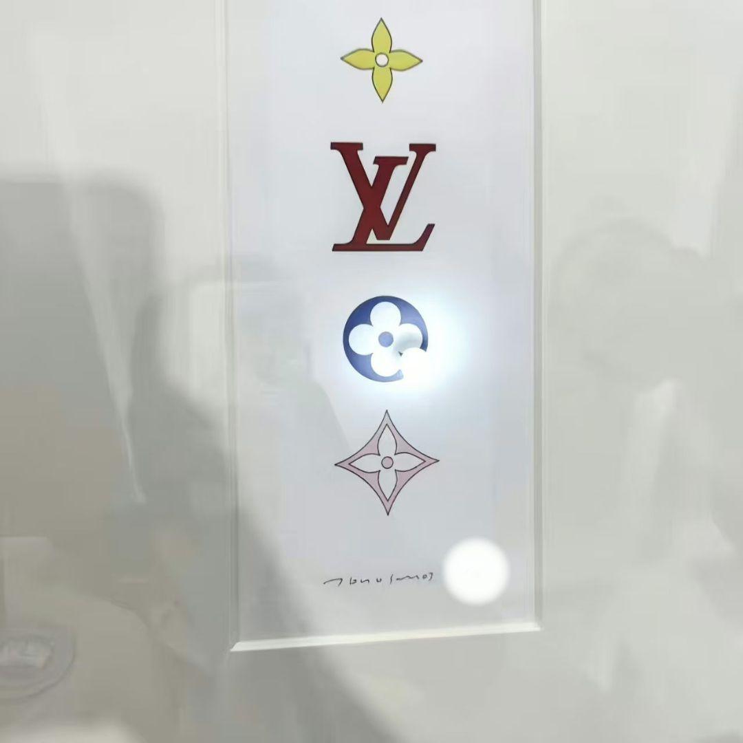 村上隆 版画 【ルイ・ヴィトン,スーパーフラット,ピンク】 ED50