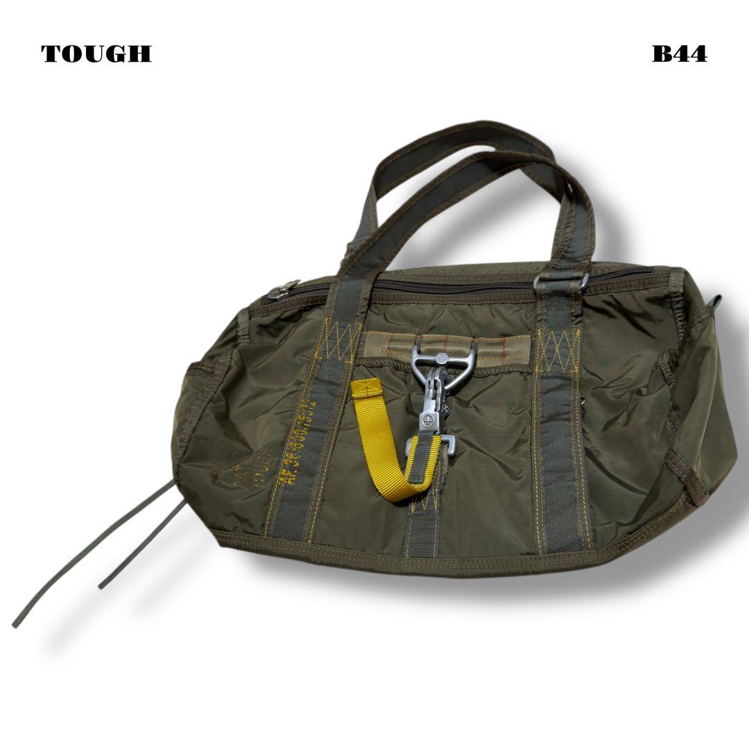 人気品！ TOUGH タフ バッグ カバン オリーブ グリーン ミリタリー 深緑