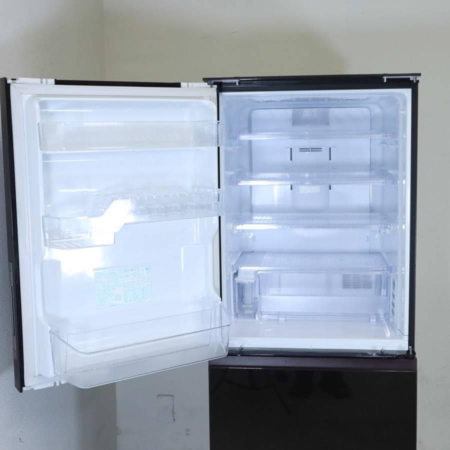 値下シャープ 356L 3ドア 冷蔵庫 SJ-GW36E-R ハカマ欠品