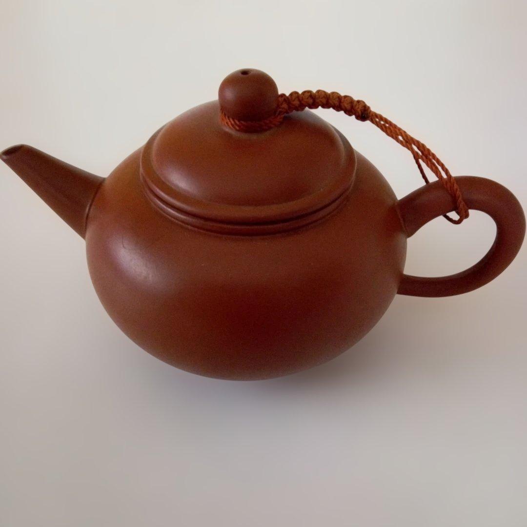 中国古玩　朱泥　急須　茶道具