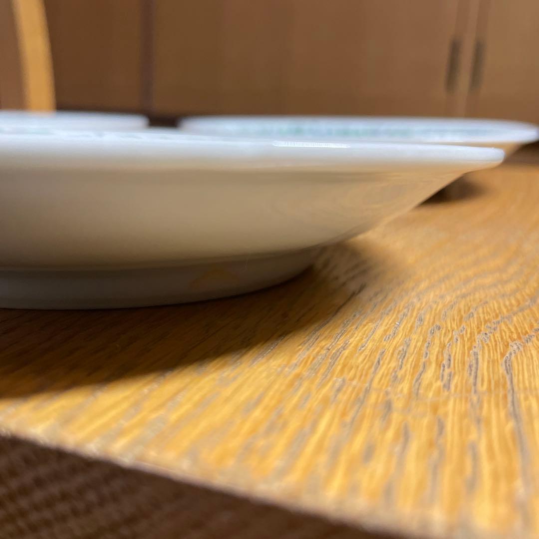 九谷焼　須田菁華　色絵綾紋皿　3枚