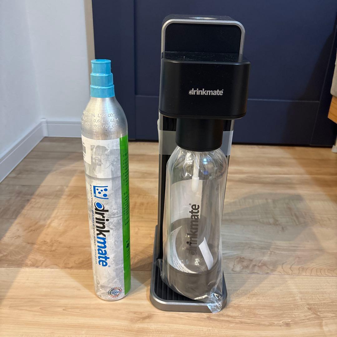 drinkmate 炭酸水メーカー 本体とボトル付き