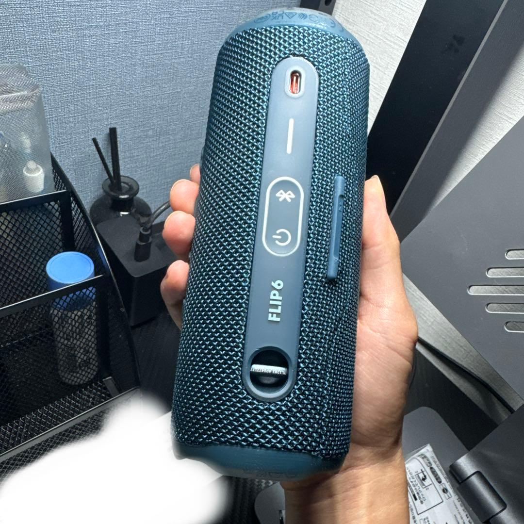 jbl flip6 ブルー　箱あり