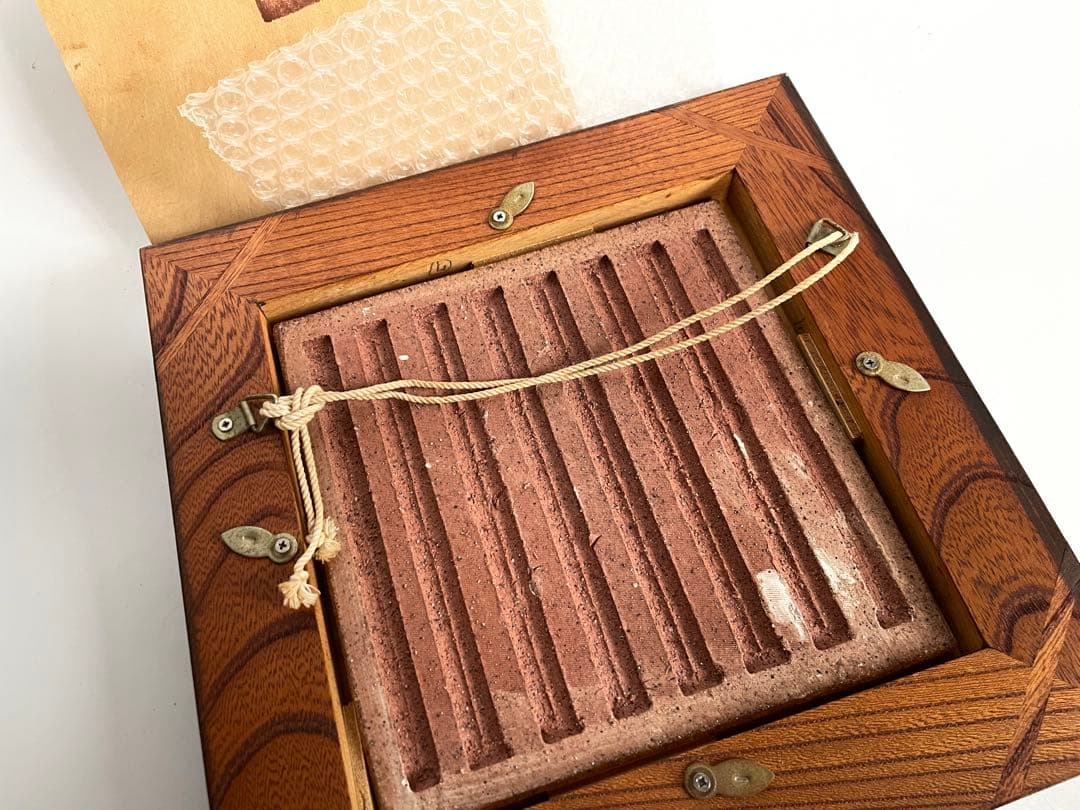 陶芸家　船木研児　船木研兒　舩木　陶板　陶額　鹿　シカ　民藝　民芸