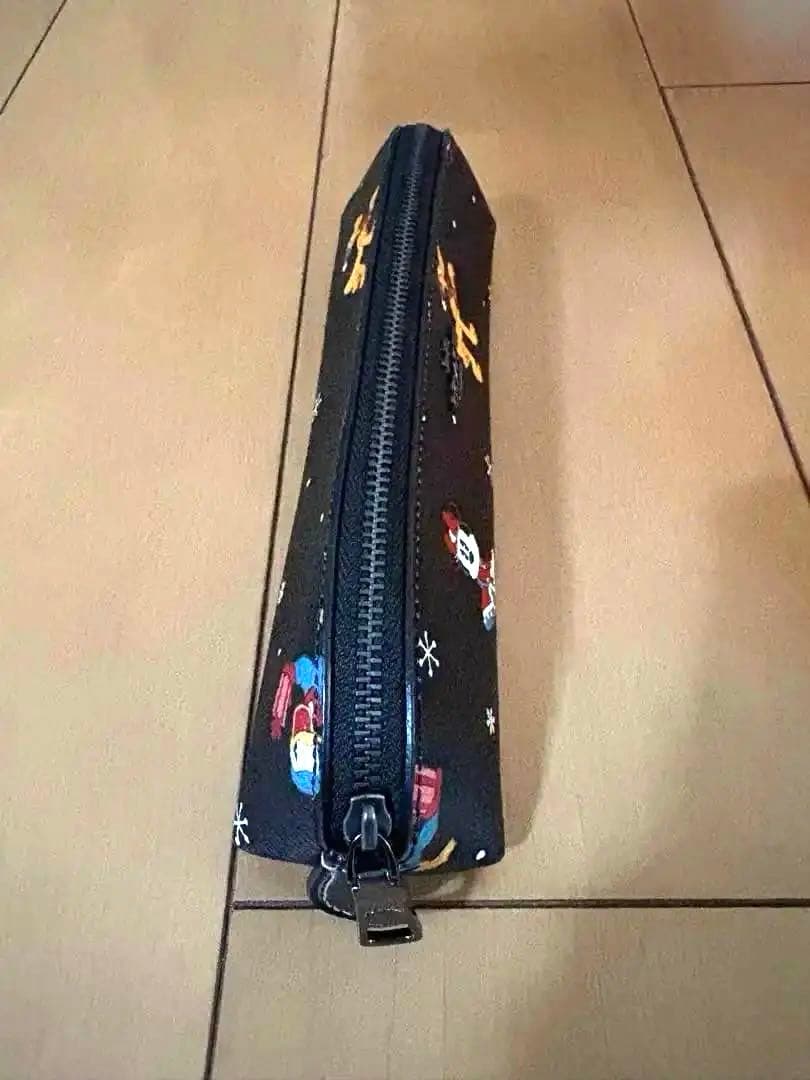 コーチ　ディズニー　ミッキー　ペンケース