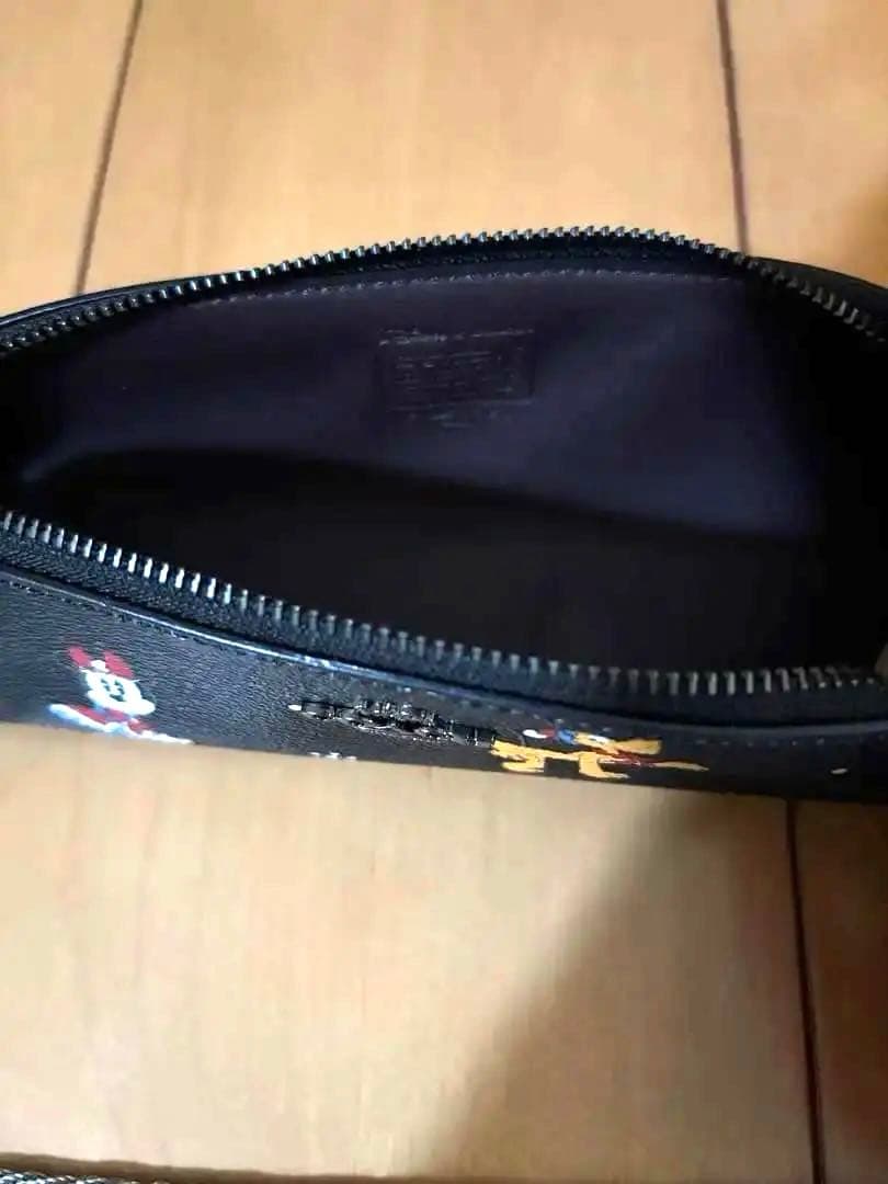 コーチ　ディズニー　ミッキー　ペンケース