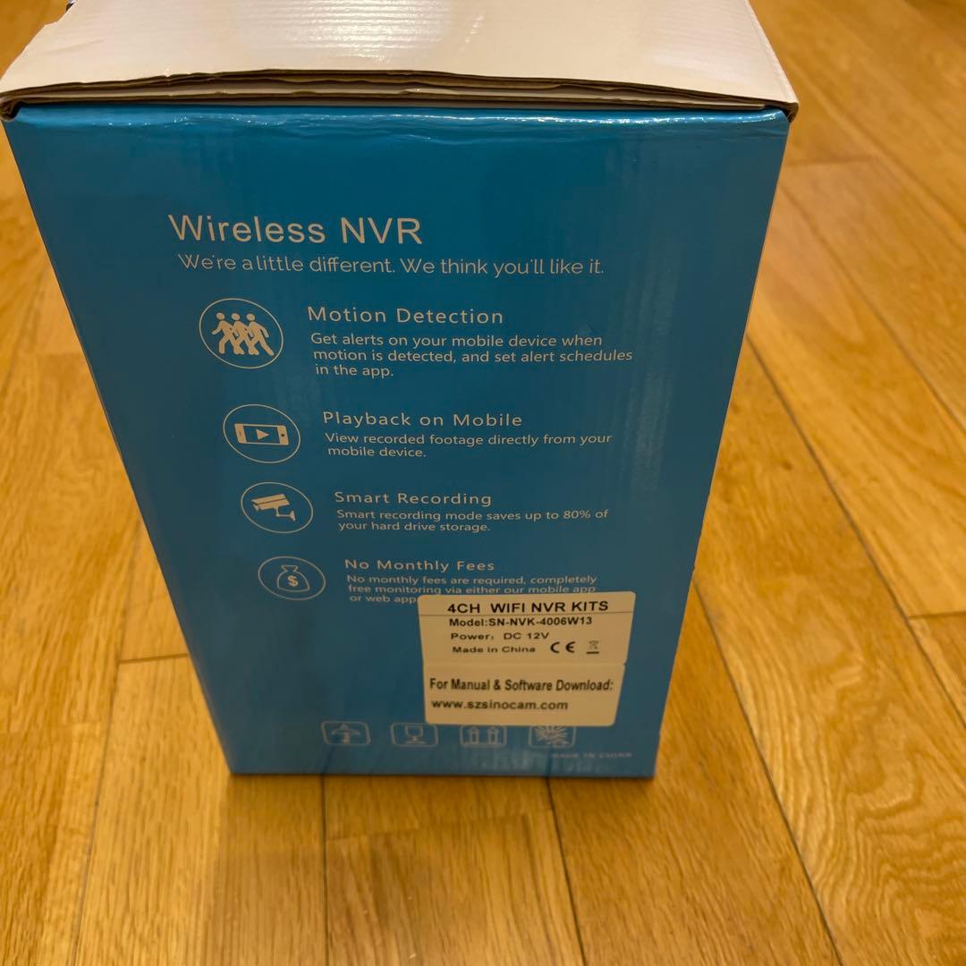 ⭐️未使用⭐️4CH WIFI NVR KITS 防犯カメラ