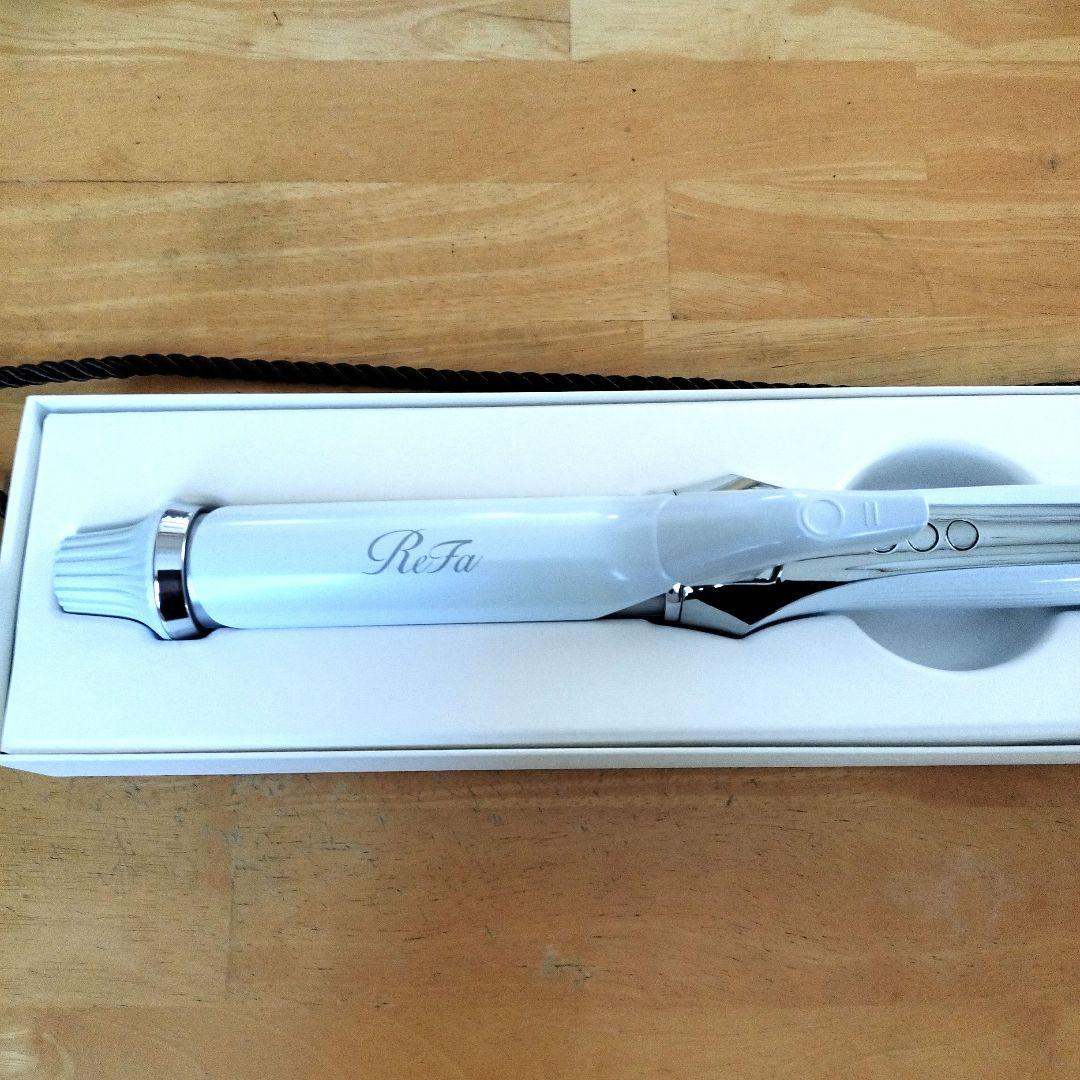 【美品】ReFa カールヘアアイロン ホワイト コテ 32mm