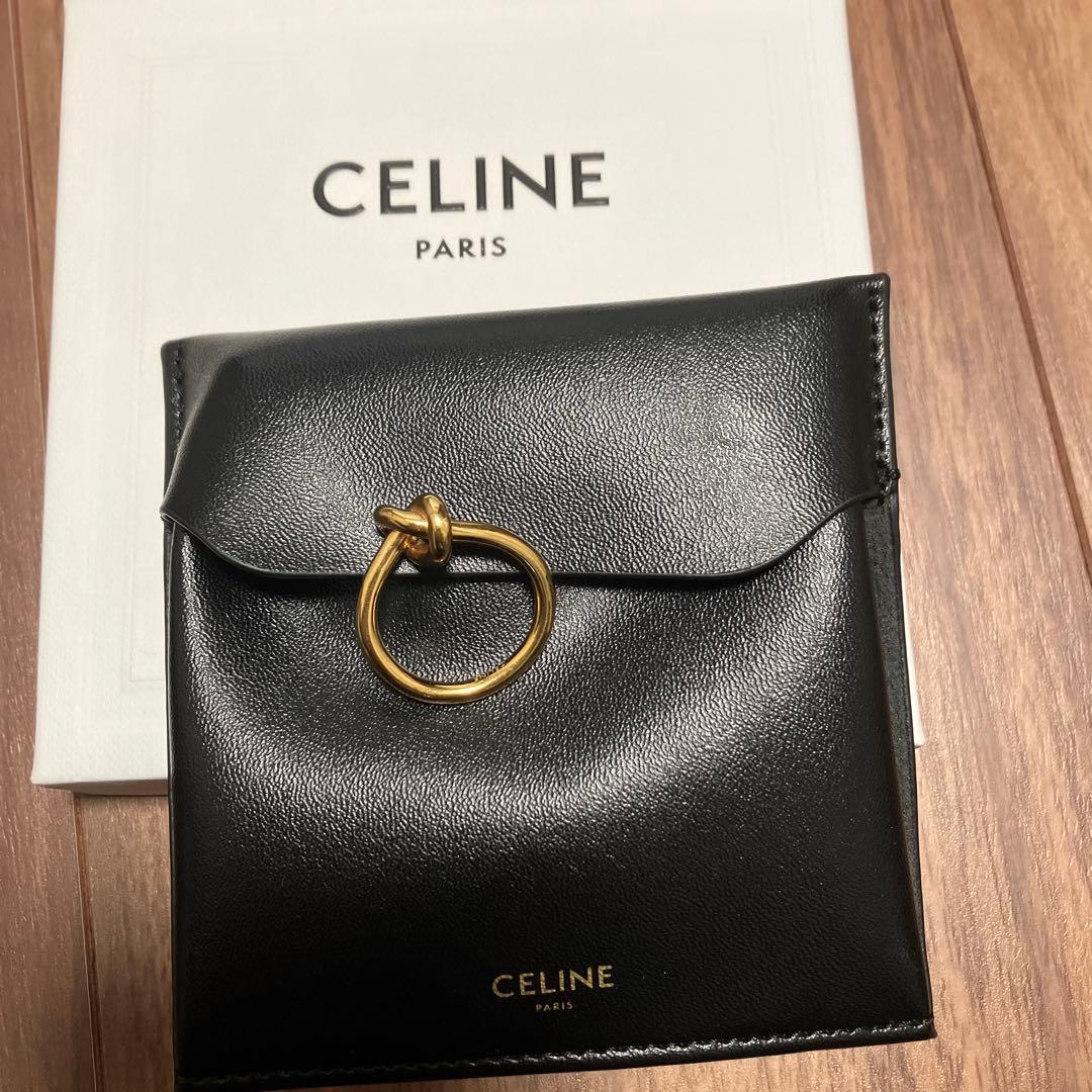 【CELINE】ゴールド ノットリング　52