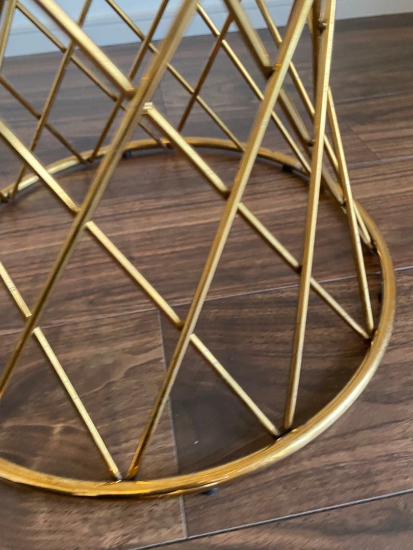 フランフラン　マーリア サイドテーブル クリア