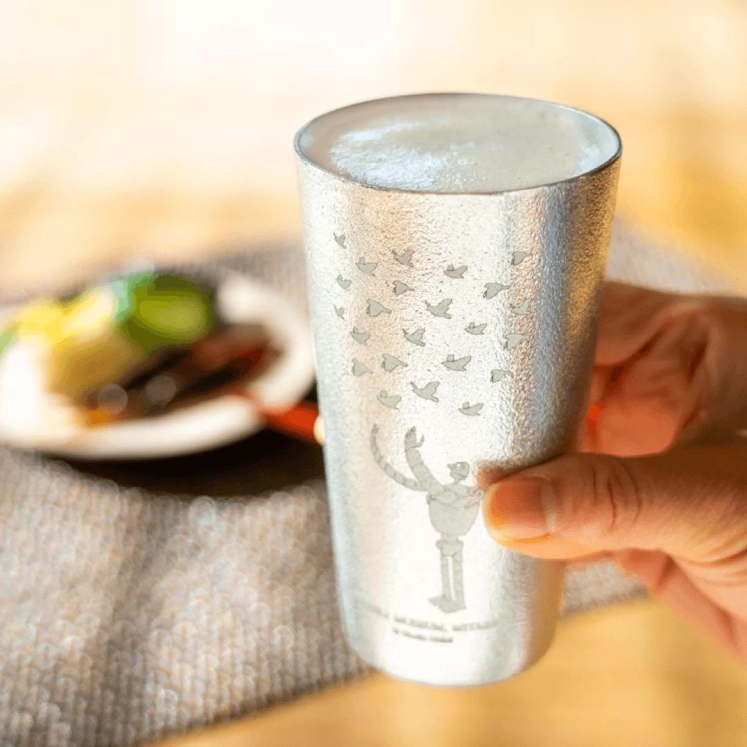 ジブリ美術館オリジナル 錫製ビアカップ 上昇海流