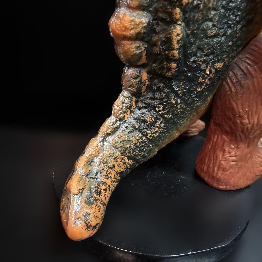 ゴジラ ソフビ パチ ポリ 当時物 ジャイアントゴジラ ブルマァク 昭和レトロ