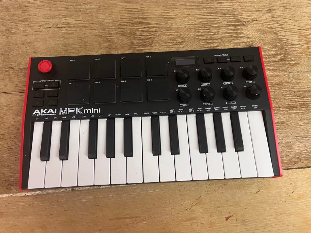 AKAI MPK mini MK3 MIDI動作確認済