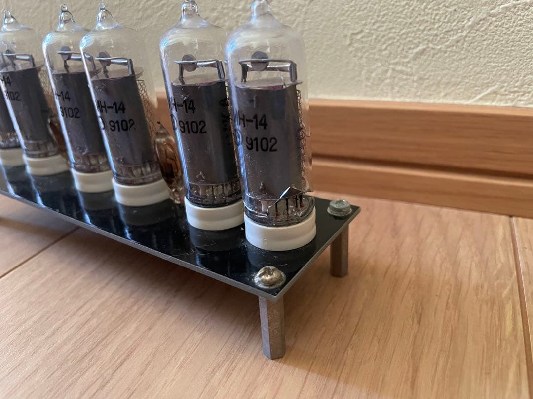 【ジャンク】ニキシー管時計