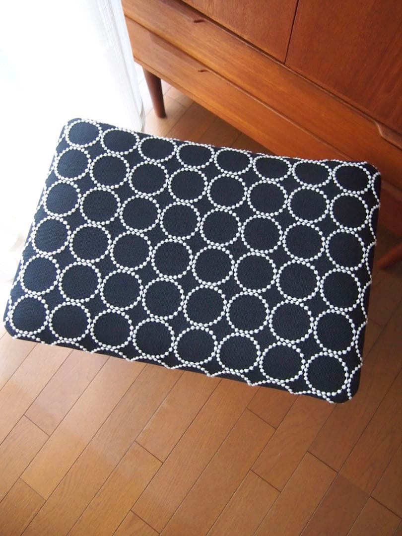 pさん専用 ミナペルホネン ハンドメイド トロペスツール 2脚セット 生地 椅子