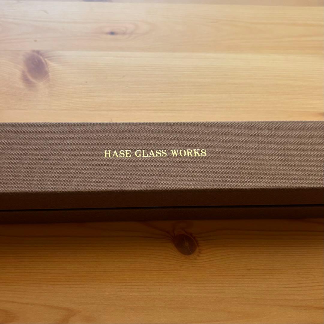 HASE硝子工房 ガラスペン 辻風 オレンジ