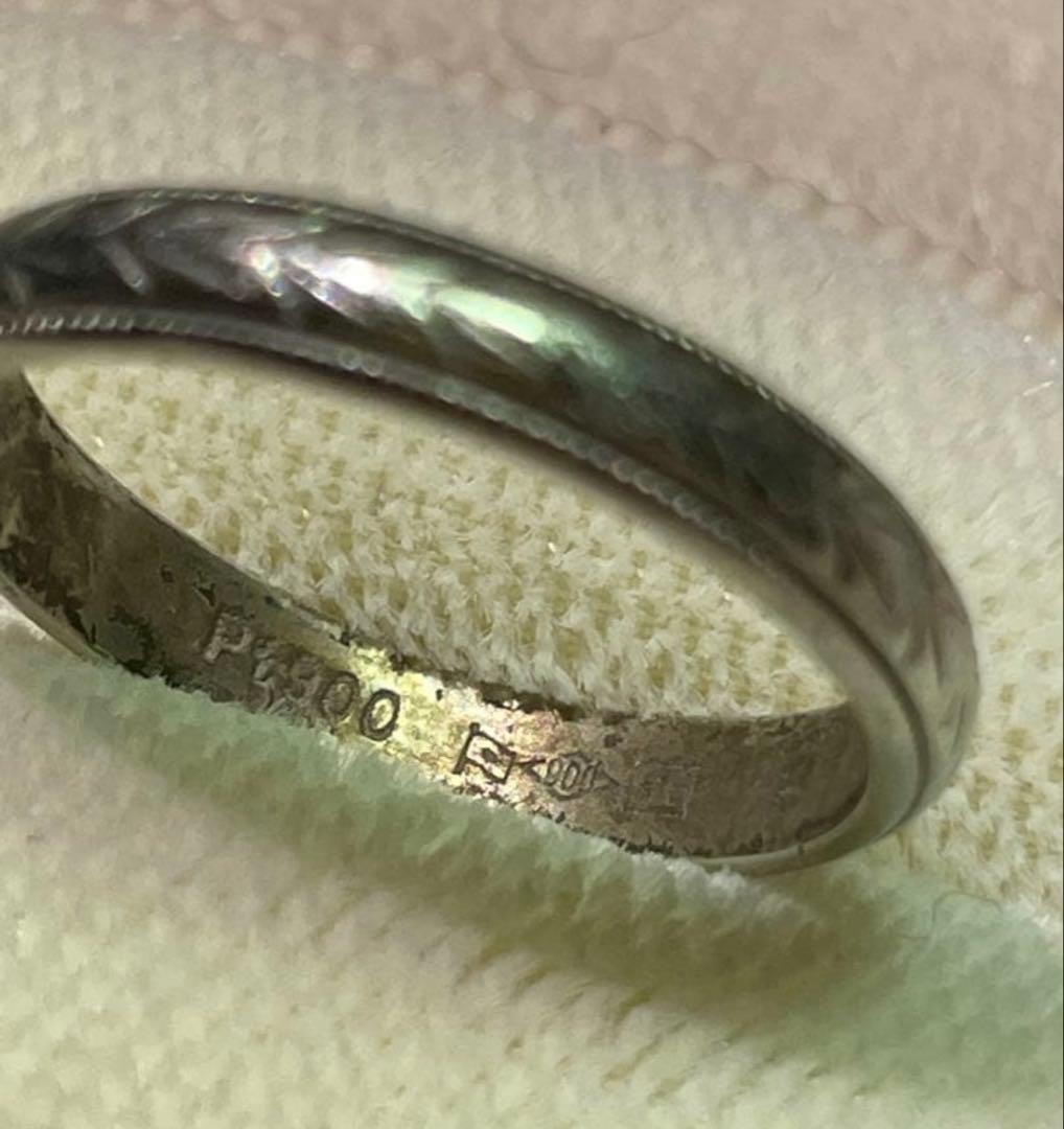 プラチナリング　pt900