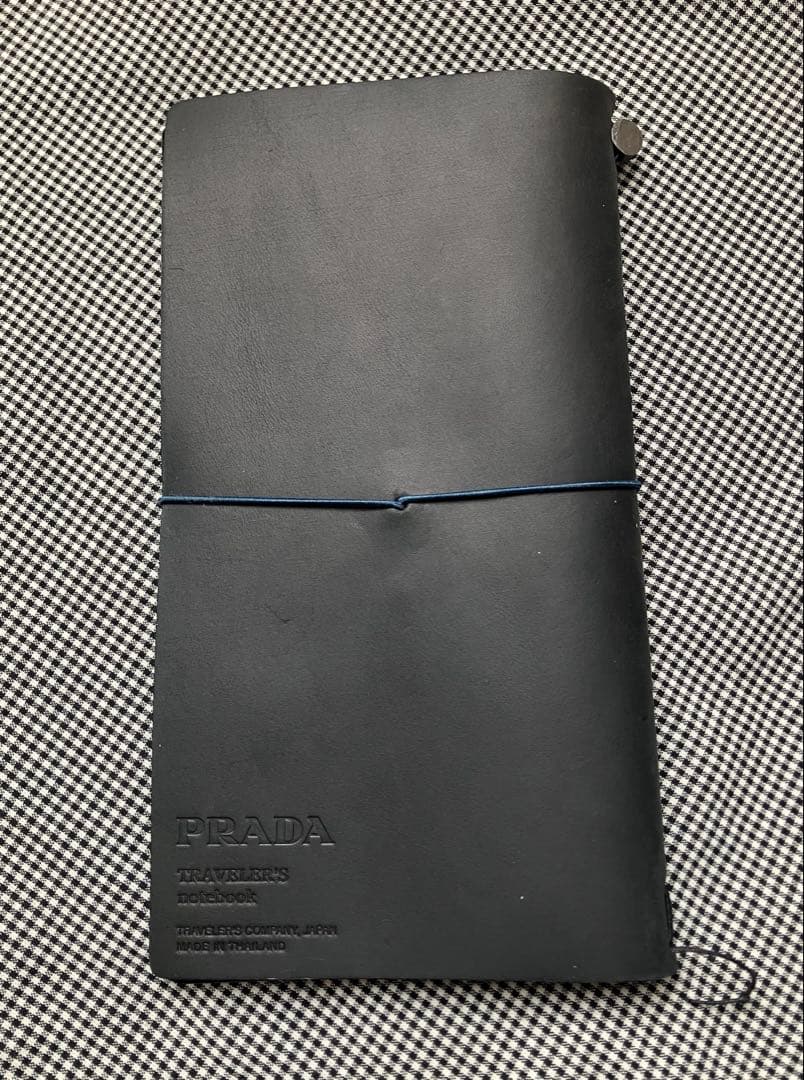 PRADA トラベラーズノート 限定 ブラック チャーム リフィル プラダ