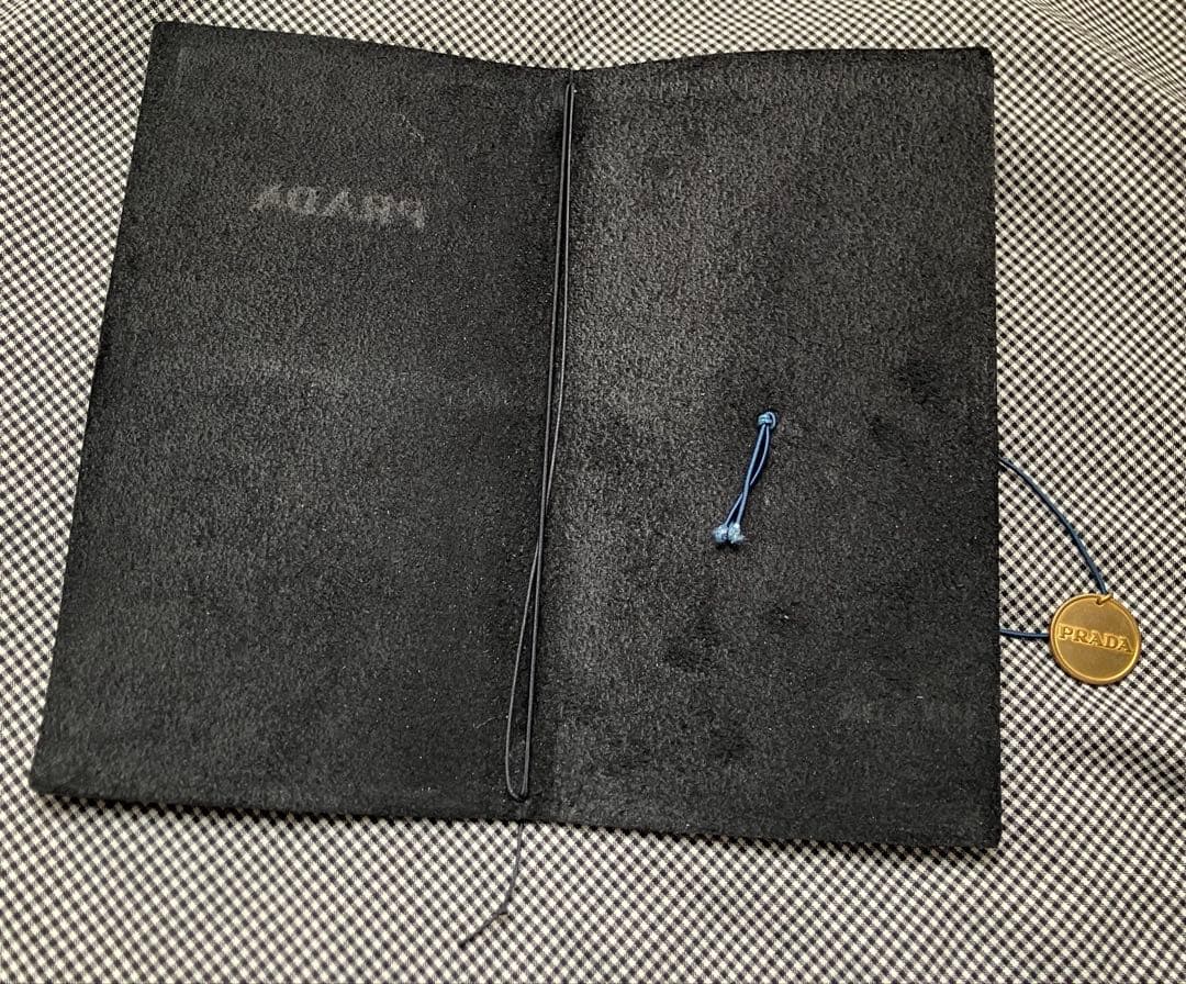 PRADA トラベラーズノート 限定 ブラック チャーム リフィル プラダ