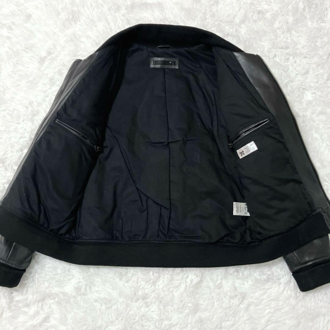 美品✨　Liugoo　LL　リューグー　レザーシングルライダース　牛革　黒