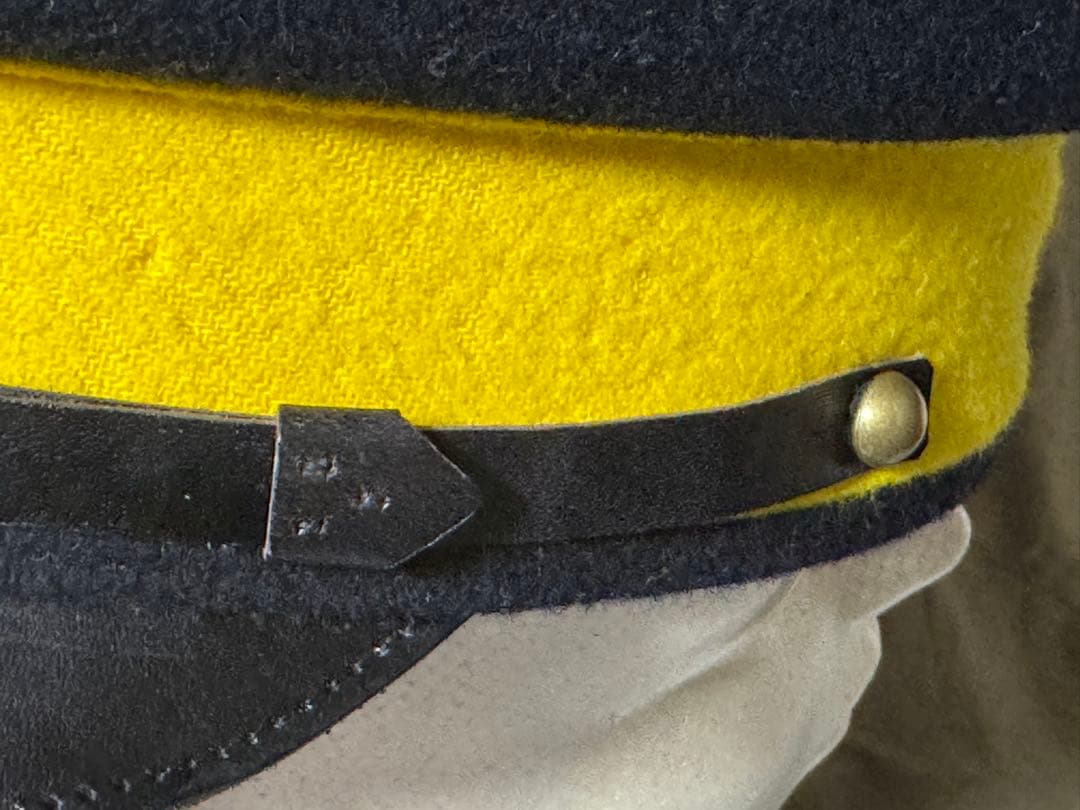 絶版貴重品　でくの房　明治陸軍　明治十九年式軍帽（二種帽）日本軍軍帽