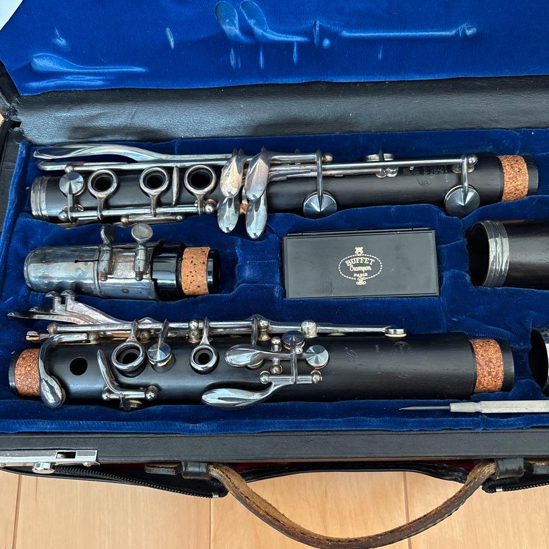 木製クラリネット BUFFET CRAMPONケース付き