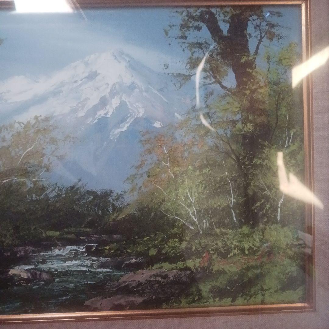 永田金吾　長野 八ヶ岳　油絵　風景画