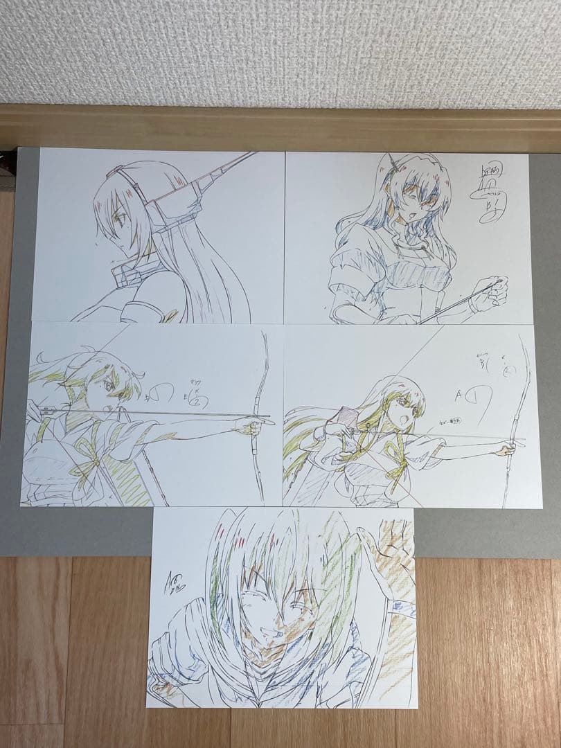 艦これ 特典 非売品 原画イラストカード 25枚セット
