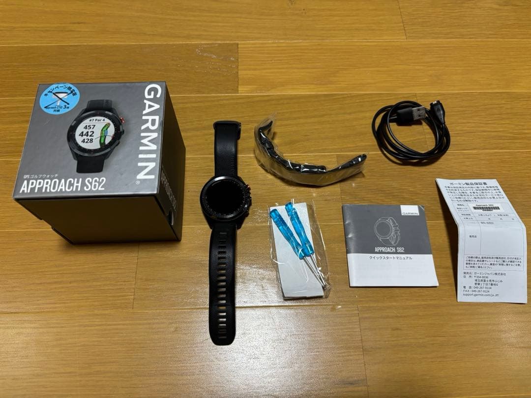 ラウンド用品・アクセサリー GARMIN APPROACH S62
