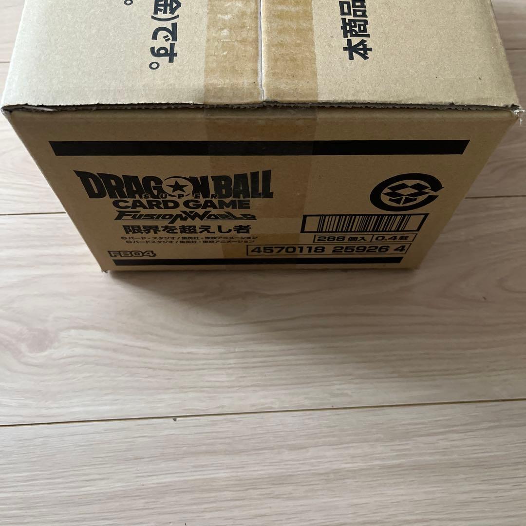【新品未開封カートン】ドラゴンボールスーパーカードゲーム 限界を超えし者