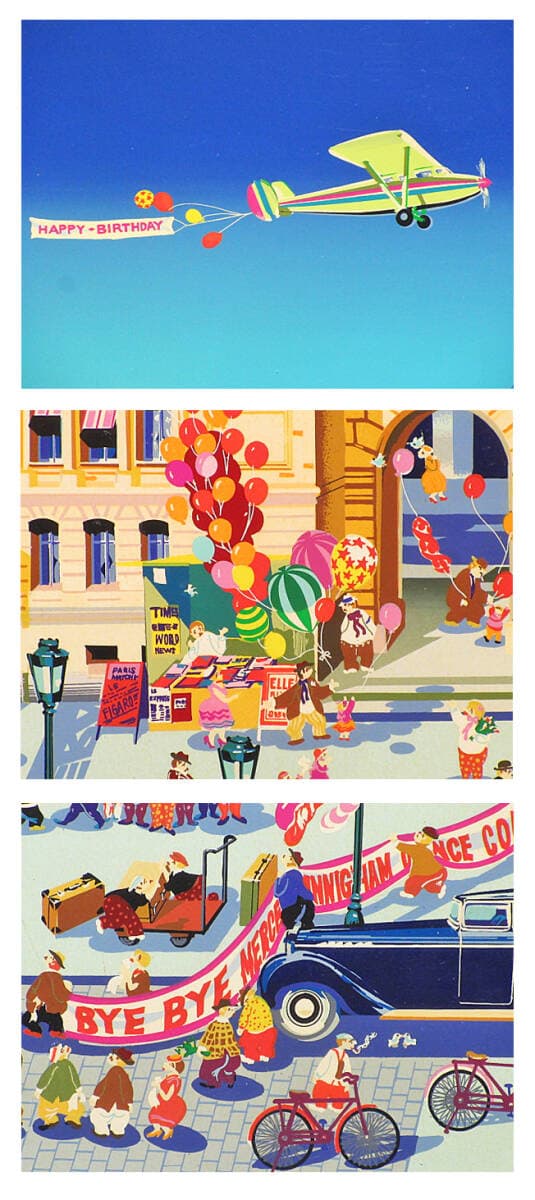 ヒロヤマガタ【サンラザール駅】 1986年 シルクスクリーン