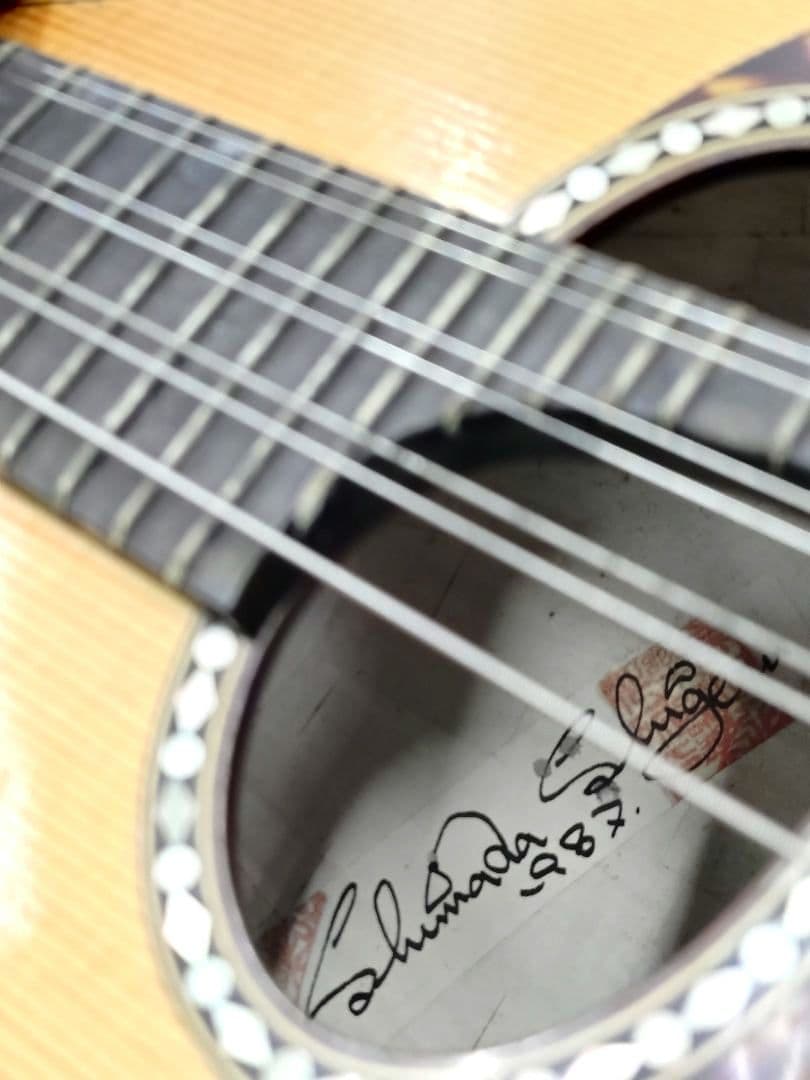 島田マンドリン マンドリン 渦巻きヘッド 1987年製 嶋田マンドリン