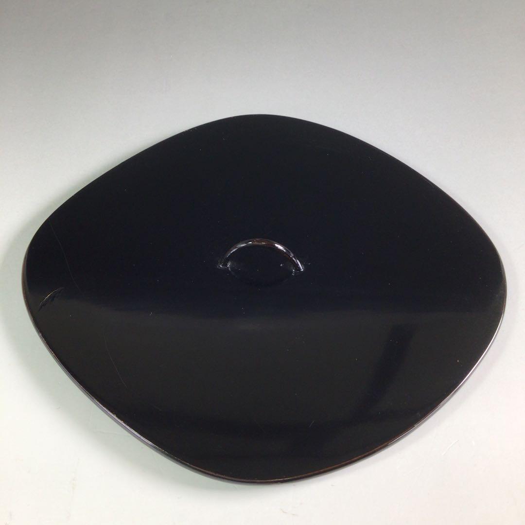 Ｒ６８４　水指　『信楽焼』『保庭楽入造』『菱形水指』　共箱　茶道具