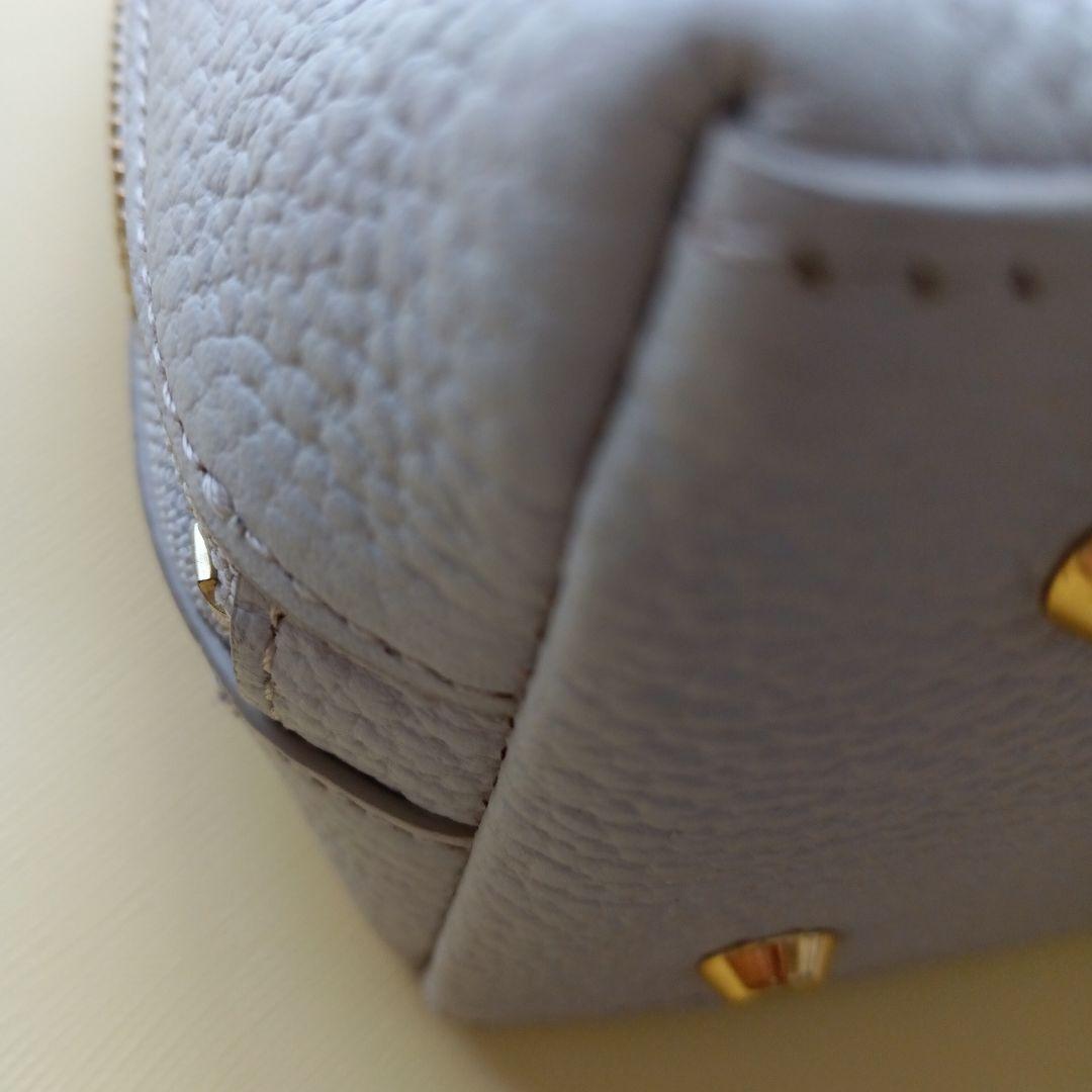 【IANNE】オムレット2wayショルダーバック（希少な赤い苺柄内装）