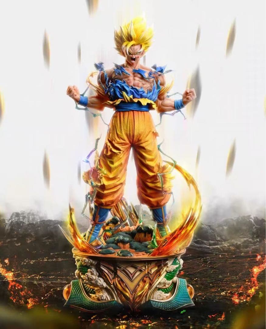 ドラゴンボール 孫悟空 ガレキ ガレージキット スタチューX②③⑨