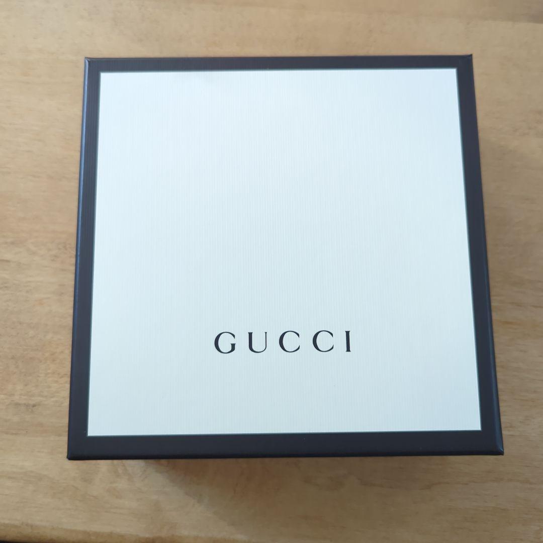 GUCCI ウェブリボン ブローチ コサージュ（ブルー＆レッド)